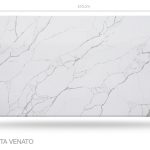 Calacatta Venato Cimstone Quartz by Quartz Kitchens