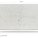 Bianco Carrara Cimstone Quartz by Quartz Kitchens